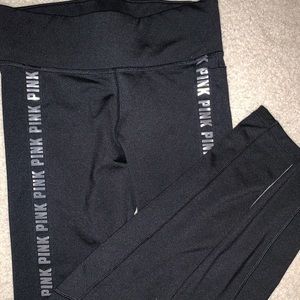 black PINK full-length leggings